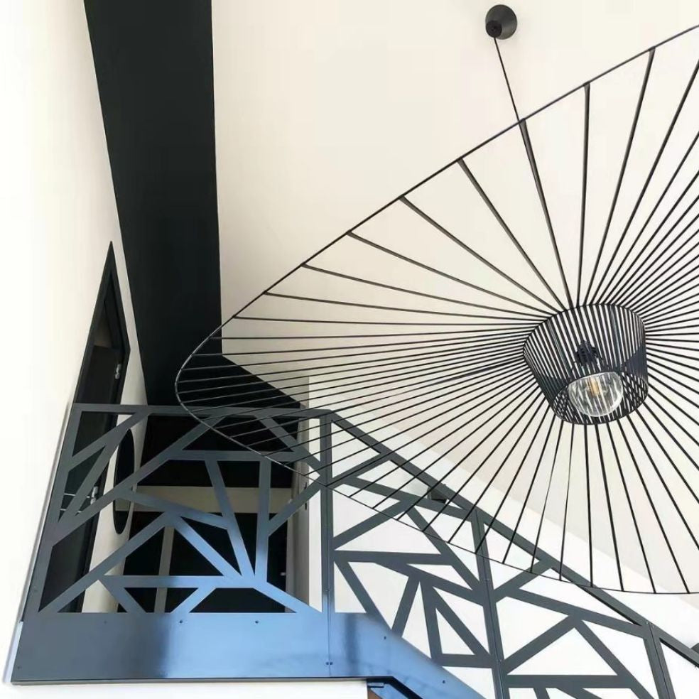 Suspension Luminaire Design Moderne Escalier